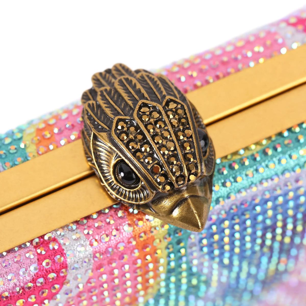 Crystal Kensington Clutch Multi