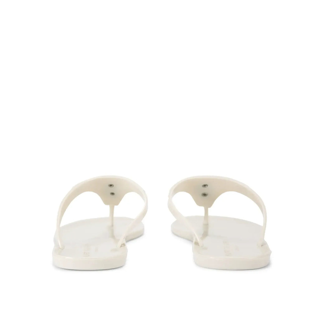Maddison T-bar Sandal - Bone