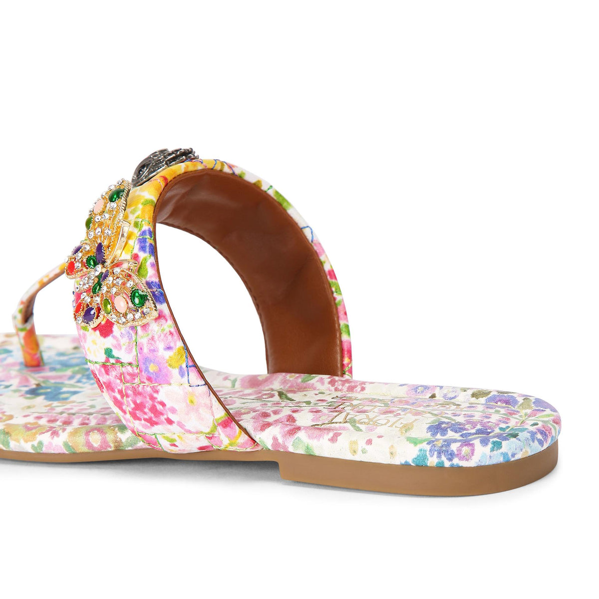 Floral Couture Kensington T-Bar Sandal