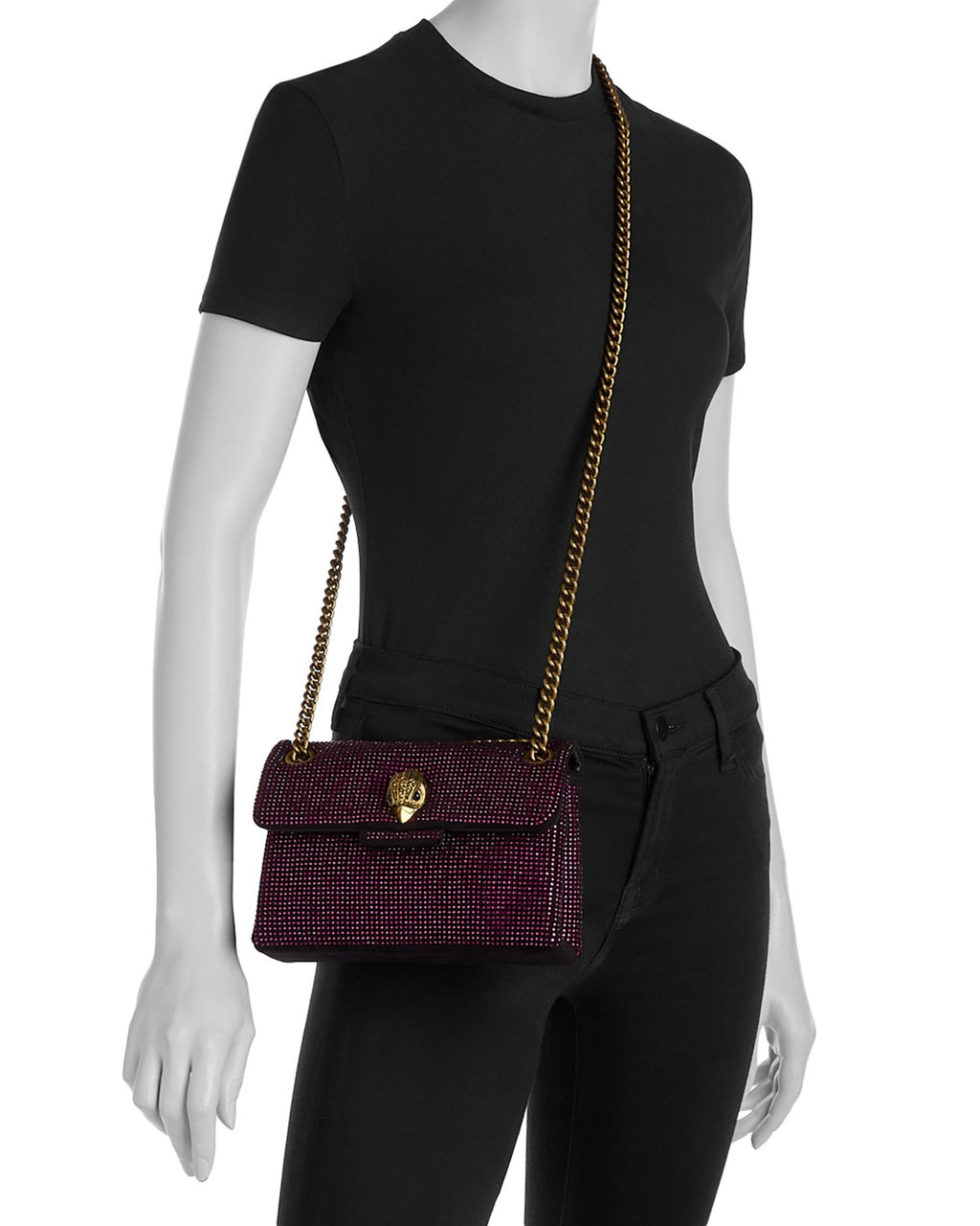 Mini Kensington Embellished Crossbody Bag