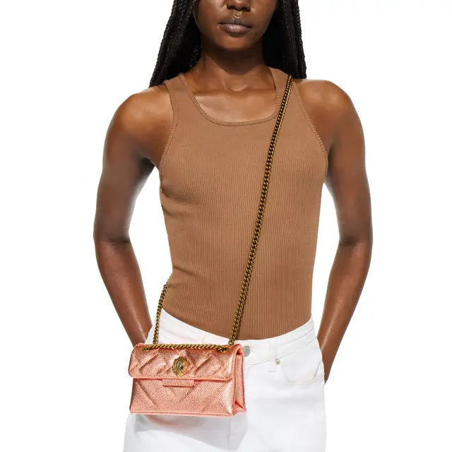 Kensington 17 Orange Leather Bag