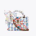 White Satin Kensington Bag