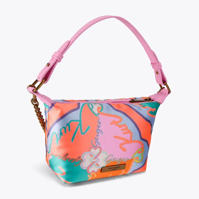 Kurt Soft Shoulder Bag Pink Combination