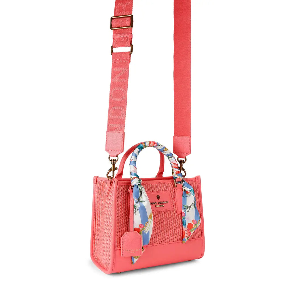 Small Chiswick Raffia Tote Bag