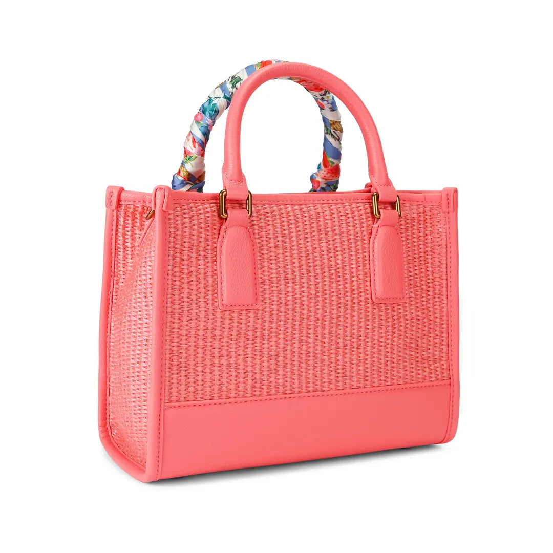 Small Chiswick Raffia Tote Bag