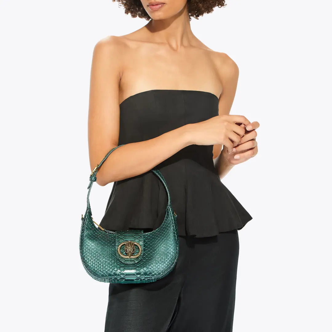 Small Chelsea Hobo Bag Snake Print