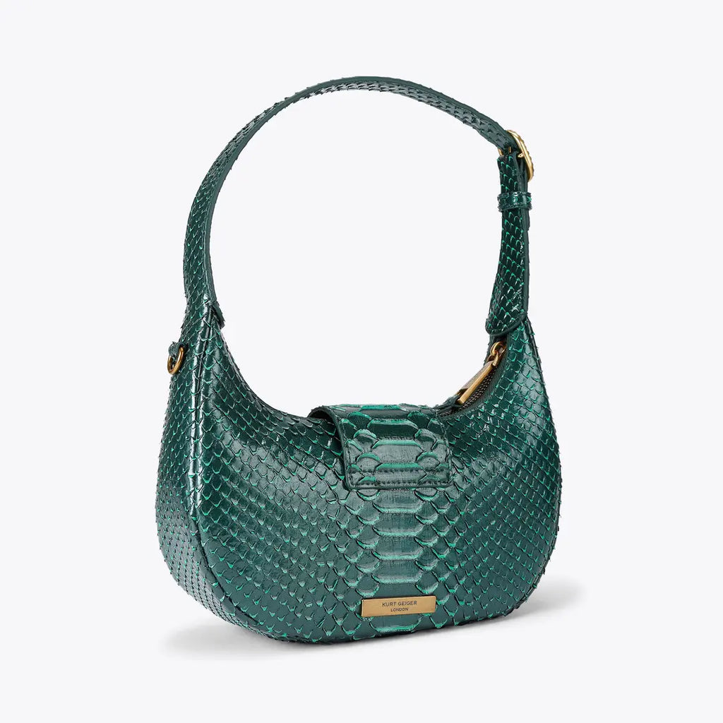 Small Chelsea Hobo Bag Snake Print